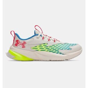 Under Arnour Scramjet 7 (Size 6 Youth) Running Sneaker Shoes White Red Green#808
